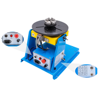 110V / 220V CE 10KG HD-10 déplacement de soudure petites Tables de travail rotatives avec mandrin de tour de 65mm Mini plateau tournant de positionneur de soudage