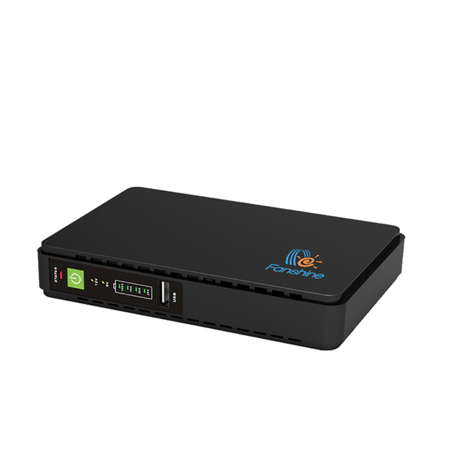 Mini UPS for Wifi Router 18W 8800mAH Battery Mini DC UPS With POE Output 9V/12V/15V/24V Power Supply Backup UPS