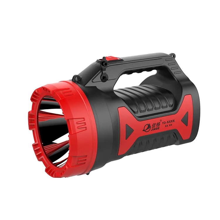 2022 hand light high power torch wholesale led searchlight Rechargeable flashlight super bright