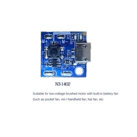 Ventilador de Mano Pequeño, Placa Base de Bolsillo, Módulo de Control de Carga Mini PCBA