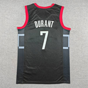 Jersey basket Amerika jahitan kualitas tinggi 2025 seragam basket tim roket Jersey edisi klasik pakaian pria - Product Image 6