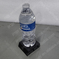 Présentoir léger et moderne en acrylique transparent pour trophées et bouteilles d'eau, personnalisé, écologique, recyclable et de luxe, pour utilisation directe