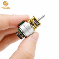 Moteur pas à pas à aimant permanent Tengli GM12-15BY 15 mm, 5 V 12 V, boîte de vitesses métallique, angle de pas de 18 degrés pour robot