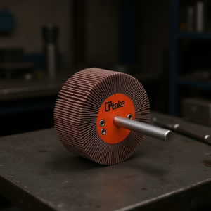 Roue à lamelles abrasives en corindon Ttake 30x20 mm, tige de 6 mm, grain 240 - Product Image 3