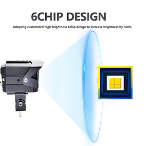 IDISON MT5 2.5 pouces Billed double lumière rouge démon oeil projecteur moto projecteur lentille 35W 45W 6000K phare de voiture pour camion - Product Image 4