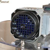 Extracteur de miel électrique à 8 cadres avec moteur horizontal Équipement de traitement du miel utilisé pour l'extraction du miel pour l'apiculture