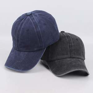 Gorras de Béisbol Clásicas de 6 Paneles, de Algodón Lavado, Ajustables, de Alta Calidad, con Logotipo Bordado Personalizado, Estilo Vintage - Product Image 4