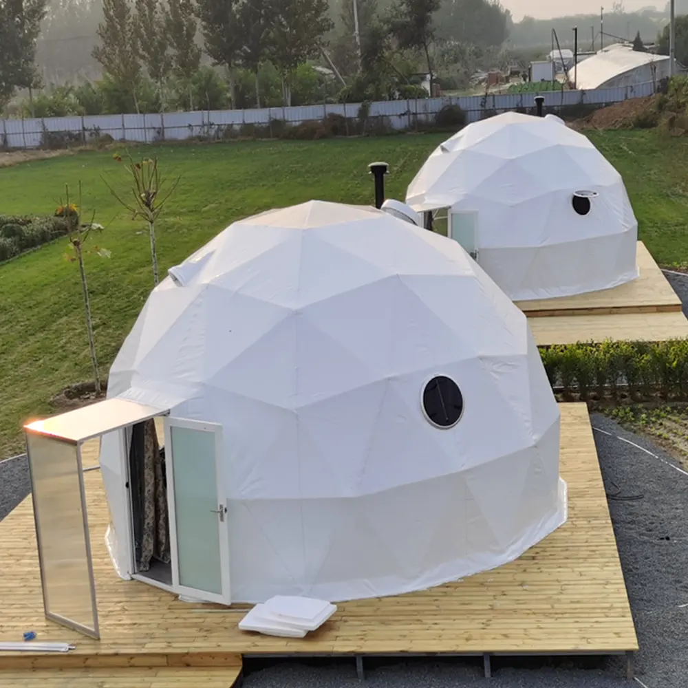 FEAMONT tenda kubah igloo Kemah kustom luar ruangan tenda kubah geodesic untuk hotel mewah