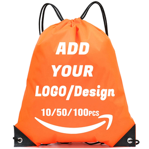 Custom Nylon Polyester Draw String <b>Backpack</b> Waterproof Foldable Design for Sports Gym Swimming & Traveling - Product Image 5