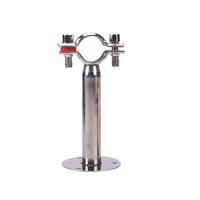 Collier de serrage réglable pour tuyaux, support de fixation pour conduites d'eau et de gaz