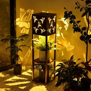 Lampe décorative LED <span class=keywords><strong>solaire</strong></span> d'extérieur étanche IP44, motif papillon libellule coloré, pour jardin et ambiance lumineuse au <span class=keywords><strong>sol</strong></span> - Product Image 3