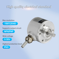 L'encodeur incrémental de HENGXIANG SJ38 1024ppr 10bit choisissent le type absolu de mesure d'angle vrai