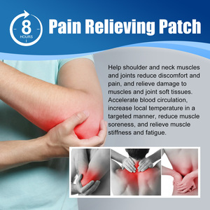 Productos de tendencia caliente Cinta cómoda y transpirable Yeso chino Efecto de larga duración Parche para aliviar el dolor - Product Image 3