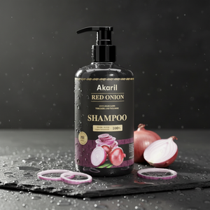 Champú <span class=keywords><strong>para</strong></span> <span class=keywords><strong>el</strong></span> Crecimiento del Cabello con Cebolla Roja Akaril 500ml, Anticaída, Voluminizador, Fórmula Vegana en Crema, Nutritivo y Antifúngico - Product Image 3
