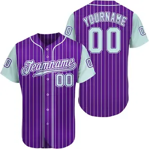 Men Sports Printed Wholesale Designer Famous Brands Baseball Women Wear Softball Jersey