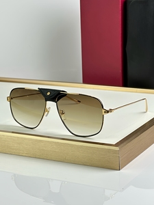2025 nouvelle marque concepteur Double pont en <span class=keywords><strong>cuir</strong></span> garni Aviation lunettes de soleil femmes hommes alliage cadre pilote lunettes de soleil - Product Image 3