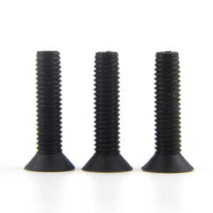 Nylon Countersunk <b>Screws</b> Black Flathead Phillips M3 M4 M5 <b>M6</b> Insulated Plastic Bolts - Product Image 3