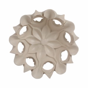 Ciotola Decorativa Intagliata per Centrotavola, Ciotola Unica per Tavolo, Portaoggetti per Chiavi o Caramelle - Product Image 5