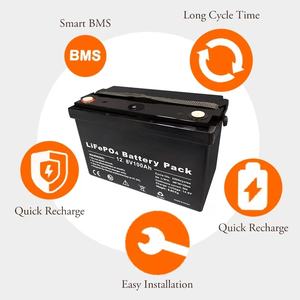 Лидер продаж, инверторный литий-ионный Аккумулятор Lifepo4, 100Ah 120Ah 150Ah 200Ah 250Ah 12,8 V, литий-ионный аккумулятор с глубоким циклом - Product Image 4