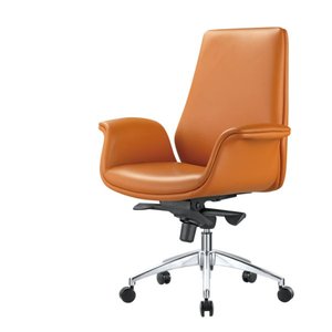 Silla de oficina moderna y cómoda de cuero 36019-1806B/A - Product Image 1