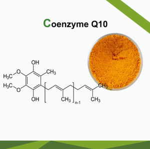 Coenzima Q10 soluble en agua, coenzima Q10 orgánica pura al 98%, coenzima Q10 en polvo a granel - Product Image 1