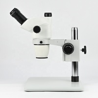 ZM6745T-L1 0.67X-4.5X Trinocular Zoom Research Stereo Microscope for Laboratories
