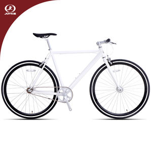 JOYKIE Vente d'usine Vélo à vitesse unique en acier noir blanc 700C à pignon fixe - Product Image 4