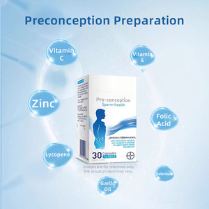 Chất lượng cao nam chuẩn bị mang thai nam khả năng sinh sản viên nang Axit Folic + <span class=keywords><strong>Lycopene</strong></span> viên nang thực vật chiết xuất chiết xuất thảo dược - Product Image 3