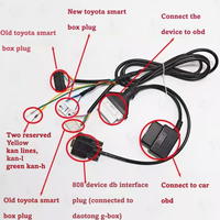 Câble intelligent pour connecteur 4A 8A BA pour Lexus 16 broches OBD 3 en 1 TOY30 pour Autel OBDSTAR K518 Xhorse Key Tool Plus