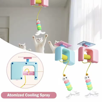 Jouet intelligent automatique de luxe pour chat Yo-Yo, interactif, pour l'exercice et le divertissement, fournitures pour animaux de compagnie