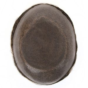 Commercio all'ingrosso 100% di alta qualità Oscar tipo parrucca da <span class=keywords><strong>uomo</strong></span> indiano vergine sistema di sostituzione dei <span class=keywords><strong>capelli</strong></span> Toupee Tape Mono Base onda profonda - Product Image 3