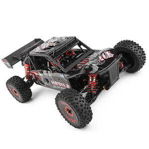 Buggy teledirigido de 75 km/h, piezas de chasis de metal, juguetes de control remoto, 4, 4, Hobby, coche <span class=keywords><strong>124018</strong></span> mejorado, Wltoys 124016 V2, sin escobillas - Product Image 3