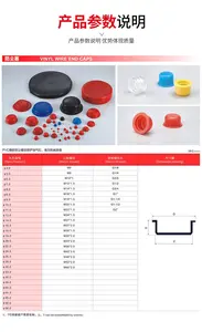 สีแดงปลั๊กเรียว M8 M10 M12 M14 M16 พลาสติก PVC สลักเกลียวหมวกสําหรับ Hex น็อตและสกรูปกป้องคุณภาพดีแต่ต่ําราคา