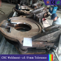 Service de soudage robotisé pour la fabrication d'acier S355, boîtiers d'engrenages, pièces d'éoliennes, composants métalliques usinés