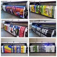 Bannière publicitaire double face personnalisée pour poteau d'éclairage de rue, drapeau et bannière promotionnels