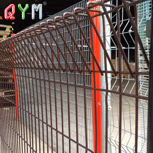 لفة أعلى Brc سياج أسود المورد سياج Brc