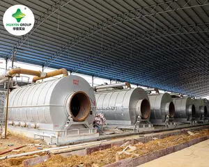 Mobile used tire pyrolysis plant for sale rubber tyre to fuel pyrolysis machines