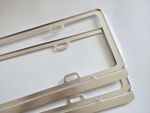 Marcos de matrícula de aleación de aluminio universales RTS, nuevas regulaciones de tráfico que cumplen con el uso del <span class=keywords><strong>coche</strong></span> esmerilado, todos los modelos - Product Image 6