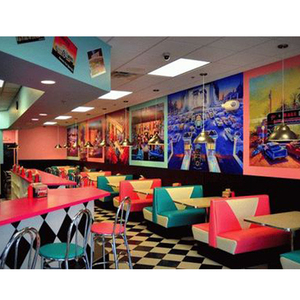 Équipements de l'hôtel <span class=keywords><strong>restaurant</strong></span> stand de restauration rapide barre meubles cabines de <span class=keywords><strong>restaurant</strong></span> - Product Image 4