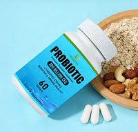 Capsules de Probiotiques Biologiques Personnalisées OEM/ODM pour Femmes Adultes - Complément Herbal pour le Soutien Digestif et Immunitaire des Femmes Enceintes (Marque Privée)