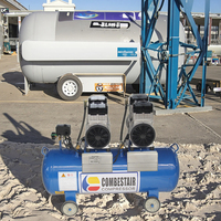 Compresseur d'air sans huile haut de gamme Composants de moteur à noyau 12V Refroidi par air Instrument de test haute température 70 degrés Celsius