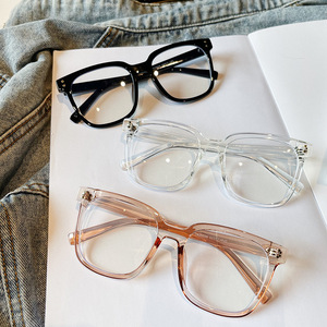 Gafas Qianai con Montura Cuadrada TR90, Anti Luz Azul, Unisex, Lentes AC Extra Anchas, Remaches de Puntos T1 20098 - Product Image 5