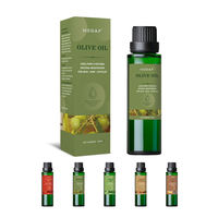 Huile d'olive pure huile d'olive pressée naturelle Expeller huile corporelle légère pour cheveux et peaux sèches