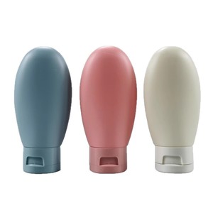Travel Squeeze Bottles 60ml Plastic Reusable Toiletries Kit For Shower Gel Shampoo Cosmetics - Product Image 5