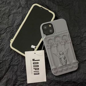 ซิลิโคนรูปนางฟ้าสามมิติที่ทันสมัยและสร้างสรรค์ เหมาะสำหรับเคสโทรศัพท์ของ Apple ป้องกันการตกกระแทกและกันแรงกระแทก - Product Image 4