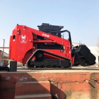 Minipala Cingolata Forestale 75hp 100hp con Certificazione EPA e Trinciatrice Forestale