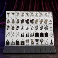 Tuiles de Mahjong Américain pour Collections de Jeux de Table