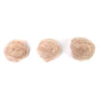 Cheveux en fibre de chameau, source éthique, vente en gros, 40-50mm de long, laine teintée, fibre naturelle à vendre