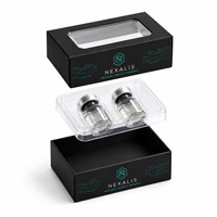 Emballage Vide pour Suppléments Peptidiques – Boîtes Rigides 2ml 3ml 10ml – Boîte d'Emballage pour Flacon de Peptide avec Insert en Plastique