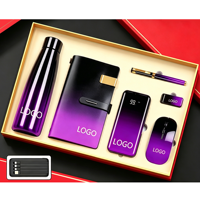 Ensemble cadeau de stylo et carnet promotionnel de luxe pour la tendance 2027, ensemble de stylos électroniques haut de gamme 6 en 1
